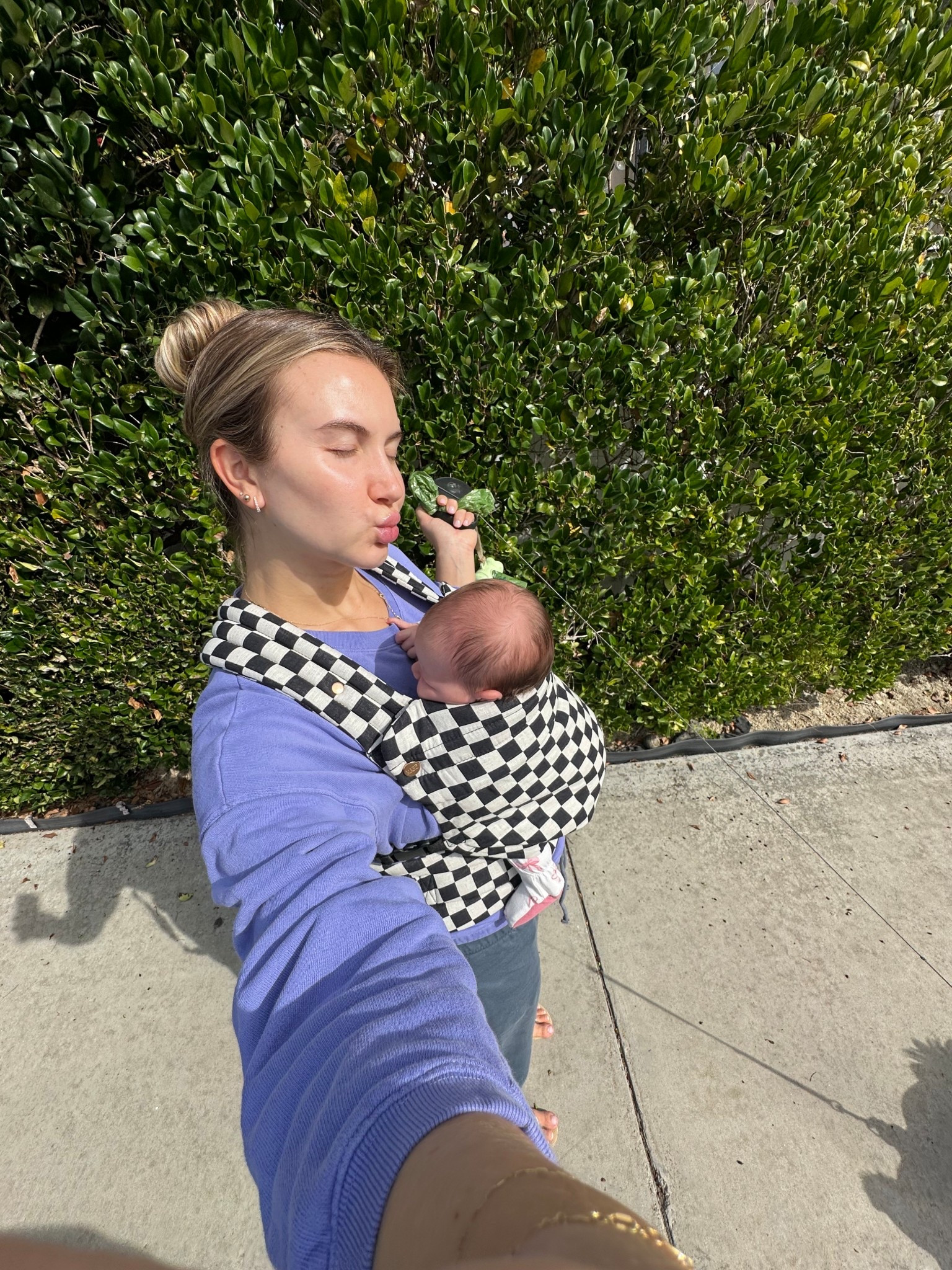 Checkered carrier 

#LTKmomlife #LTKHoliday #LTKBaby