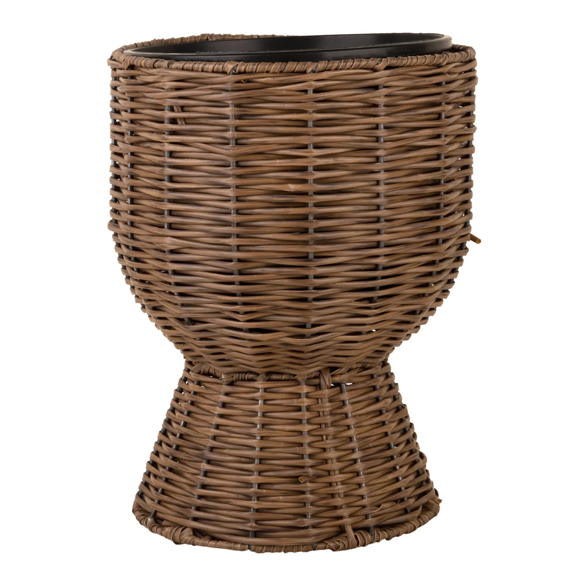Studio 66 Textured Bohemian Woven Planter Indoor/Outdoor Decor | Kohl's