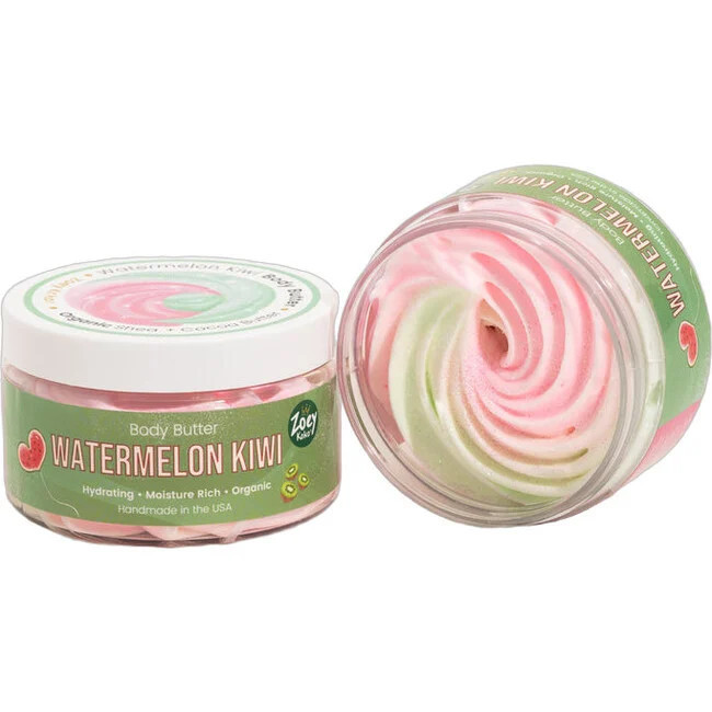 Zoey Koko | Watermelon Kiwi Body Butter (Pink, Size 4 oz) | Maisonette | Maisonette