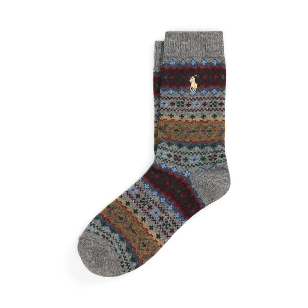 Calze lunghe Fair Isle in misto lana | Ralph Lauren (IT)