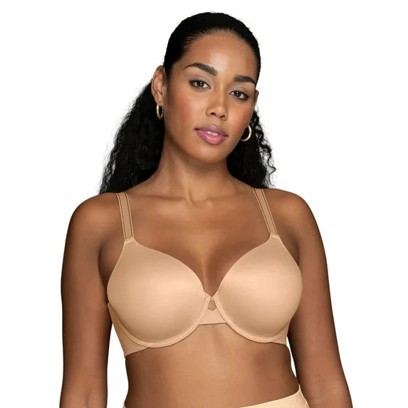 Vanity Fair Radiant Women's Underwire Bra - Back and Side Smoothing, Full Coverage T-Shirt Bra, S... | Walmart (US)