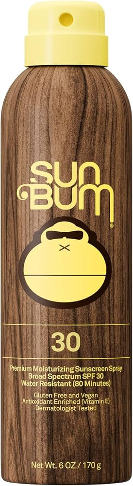 Sun Bum Original SPF 30 Sunscreen Body Spray - Broad Spectrum Moisturizing Sunscreen with Vitamin... | Amazon (US)