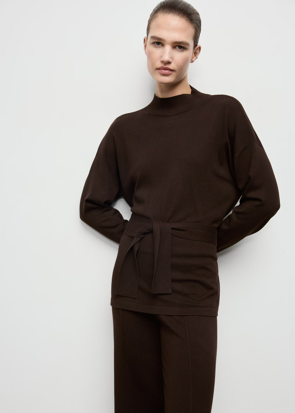 Knot detail sweater | MANGO (UK)