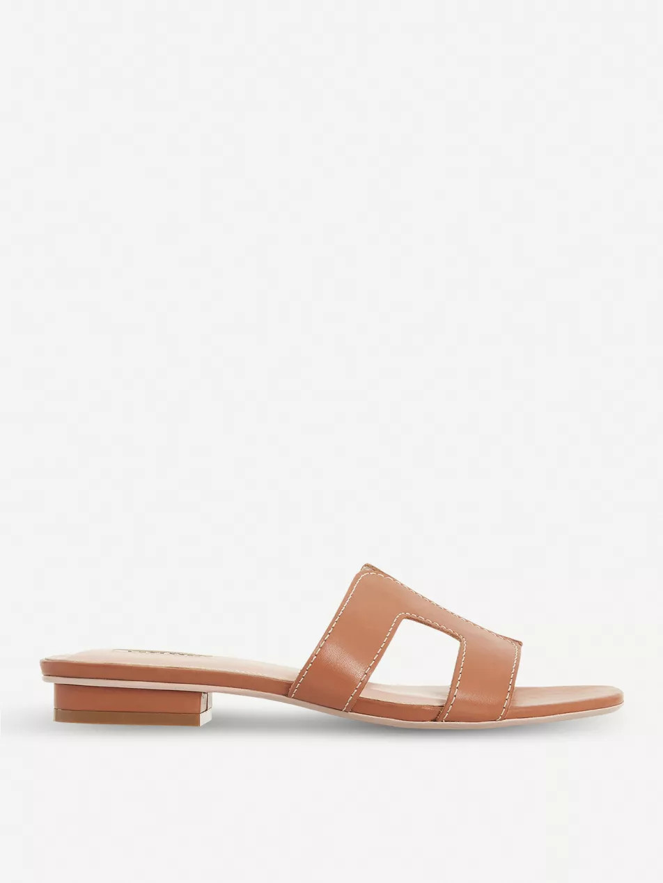 Loupe leather sandals | Selfridges