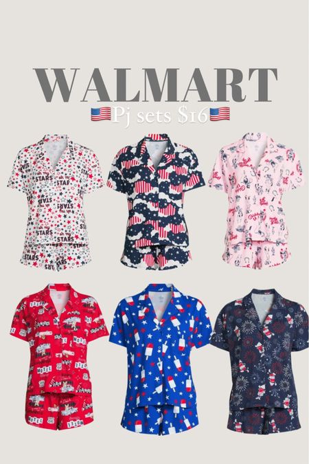 Walmart patriotic PJ sets

#LTKFindsUnder50 #LTKSeasonal #LTKStyleTip