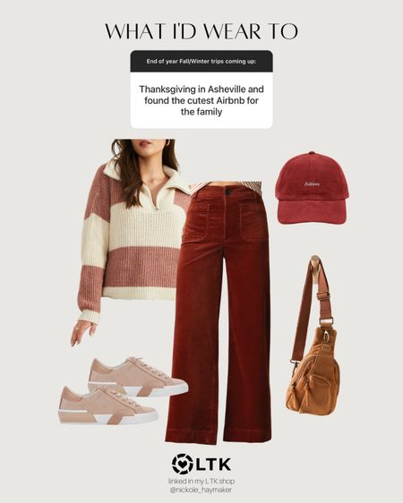 ASHEVILLE, NC LOOK: I asked you guys on stories your upcoming fall/winter trips! Here are my looks for them! ⭐️ 

#asheville #thanksgiving #ashevilleoutfit #fallfashion #casualfall #falloutfit #northcarolina

#LTKstyletip #LTKtravel #LTKSeasonal