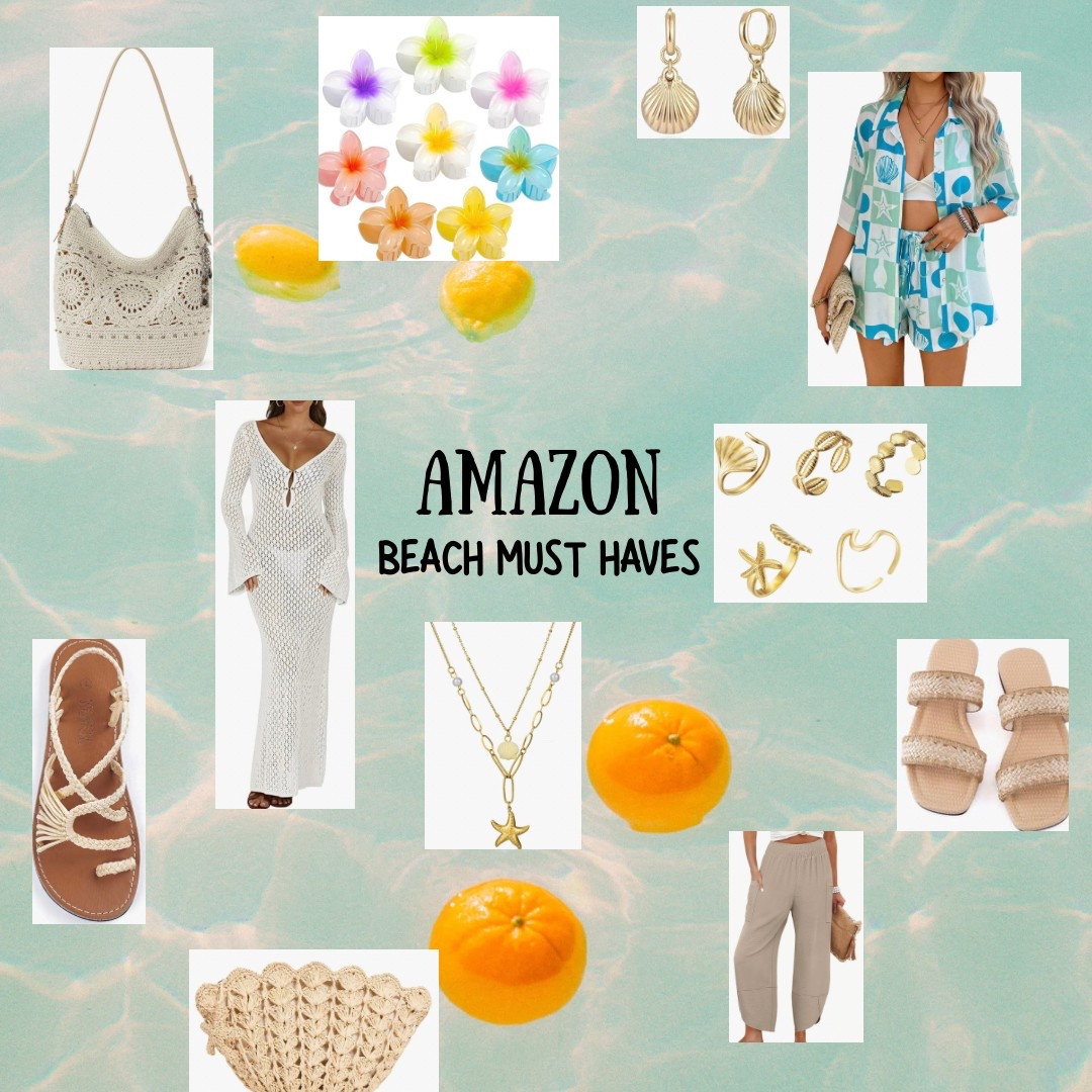 Amazon beach/ vacation must haves! 

#LTKSeasonal #LTKTravel #LTKGiftGuide
