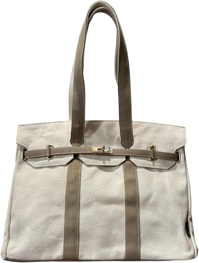 Dallas Hill Coastal Canvas Tote Bag for Women | Amazon (US)