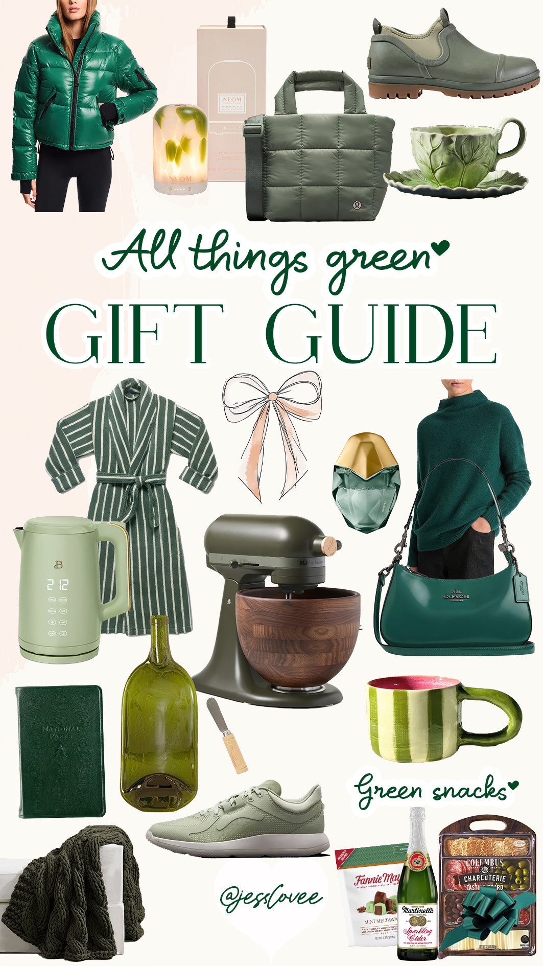 A curated collection of gorgeous green gifts- because green is always in style 💚💚 

 #LTKGiftGuide