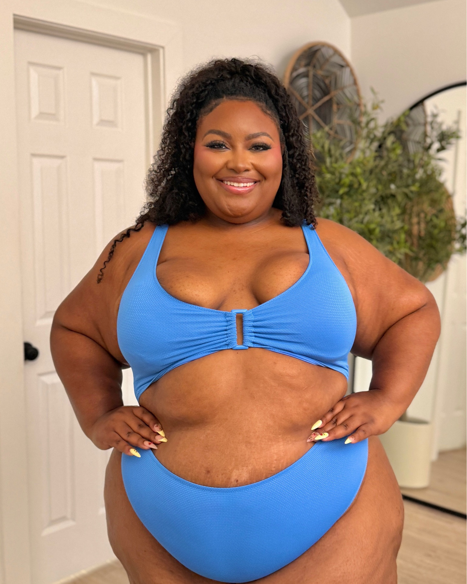 Making waves in this One Piece Blue Swimsuit from Old Navy! 🌊 

In a size 3x!

#LTKPlusSize #LTKMidsize #LTKSwim