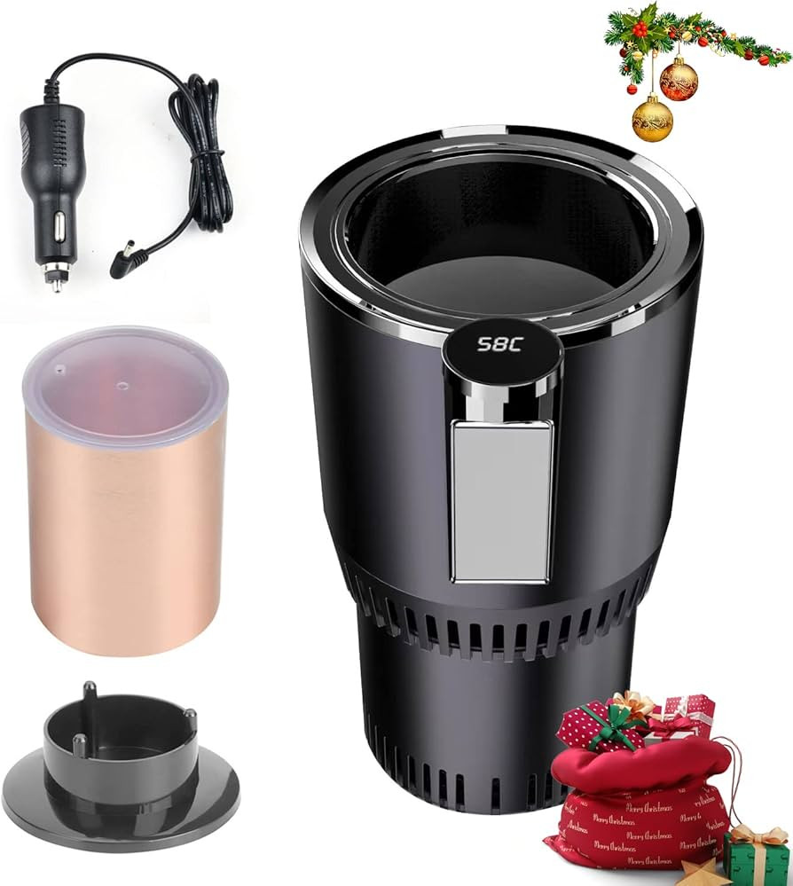 GEEZO 12V/24V Smart Temperature Control Travel Coffee Mug for Car/Truck,Electric Heated Travel Mu... | Amazon (US)