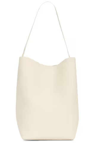 The Row Large N/S Tote Hook Bag in Ivory | FWRD 