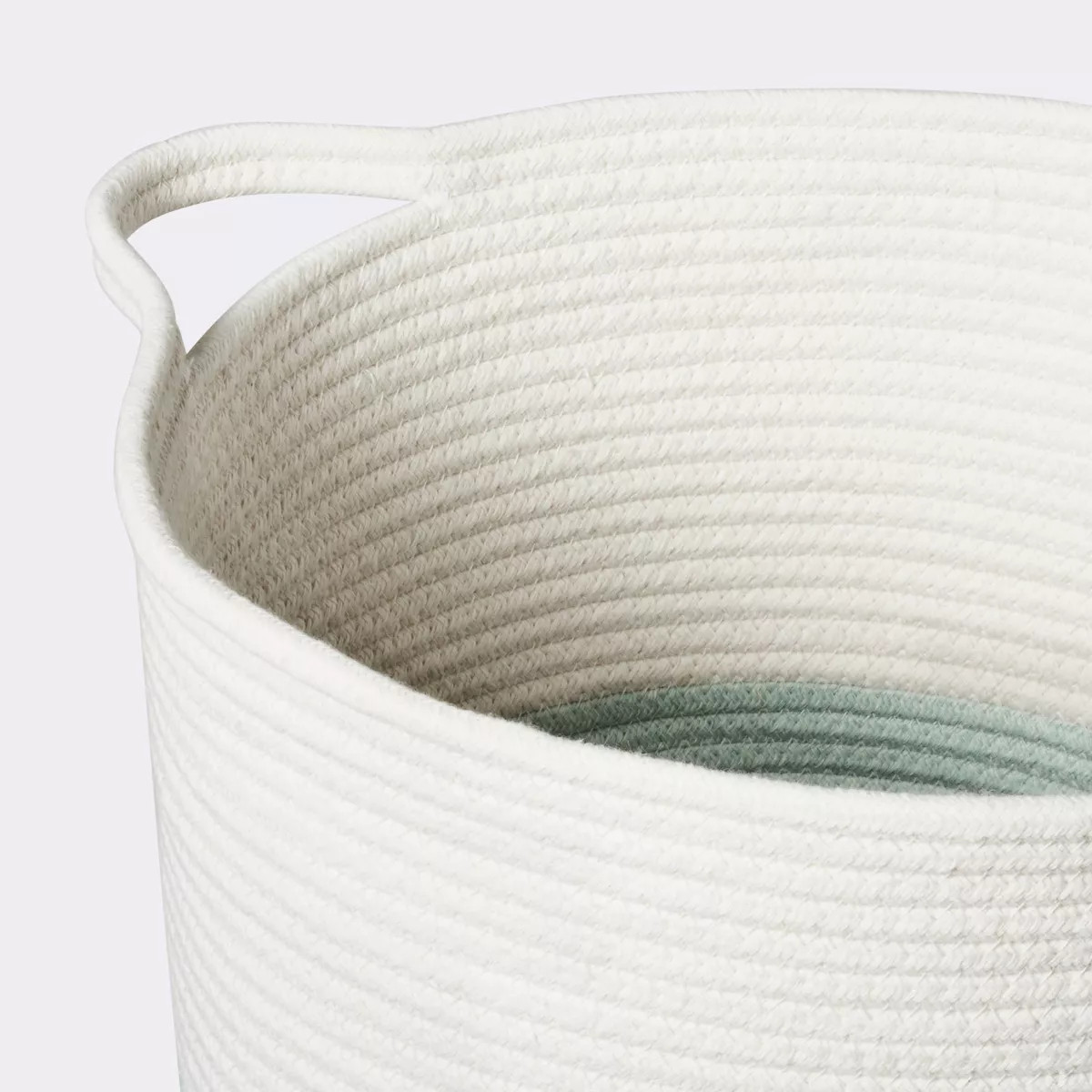 Coiled Rope Bin with Color Band - Cloud Island™ | Target