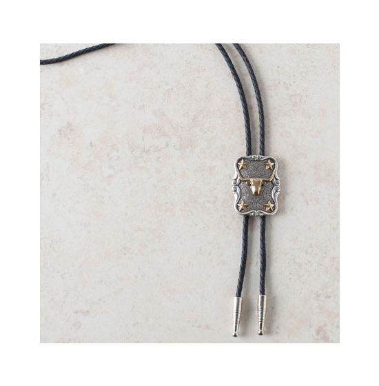 Vintage Longhorn Bolo Tie | Rod's Western Palace/ Country Grace