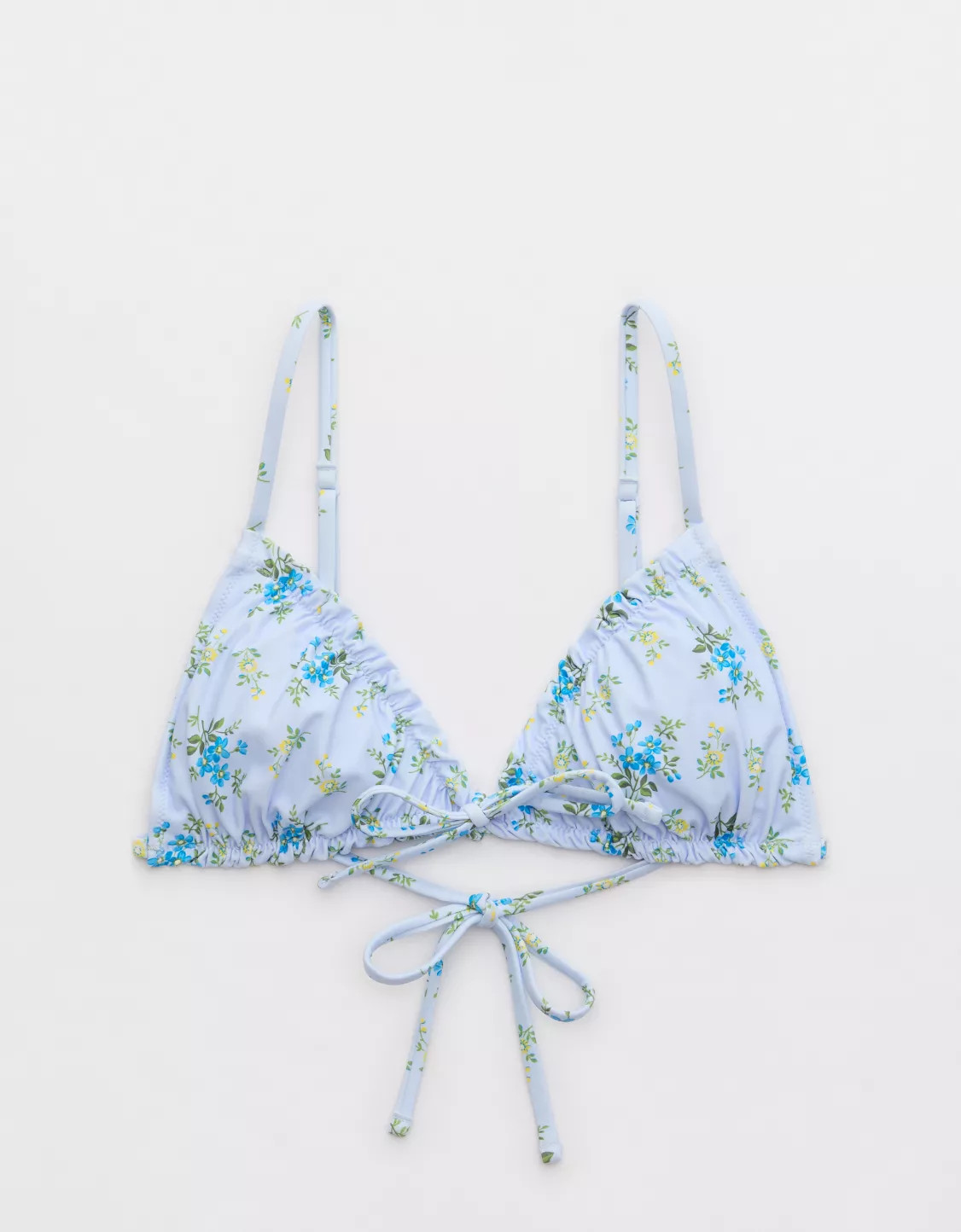 Aerie Ruffle String Bikini Top | American Eagle Outfitters (US & CA)