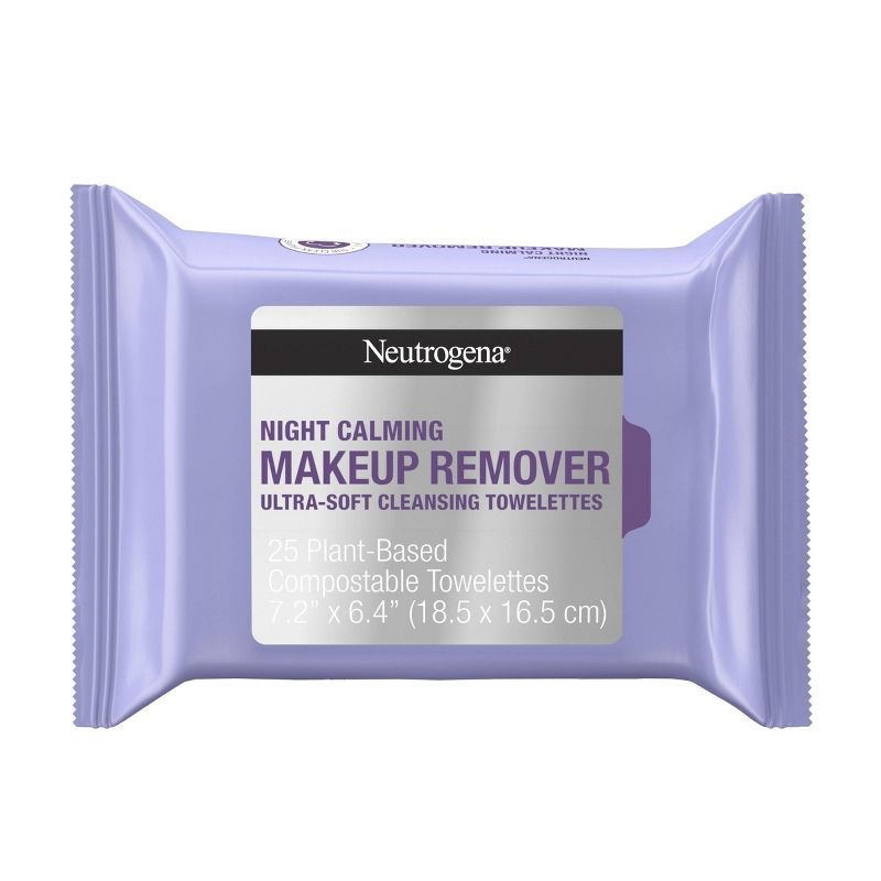Neutrogena Makeup Remover Night Calming Cleansing Towelettes - 25ct | Target