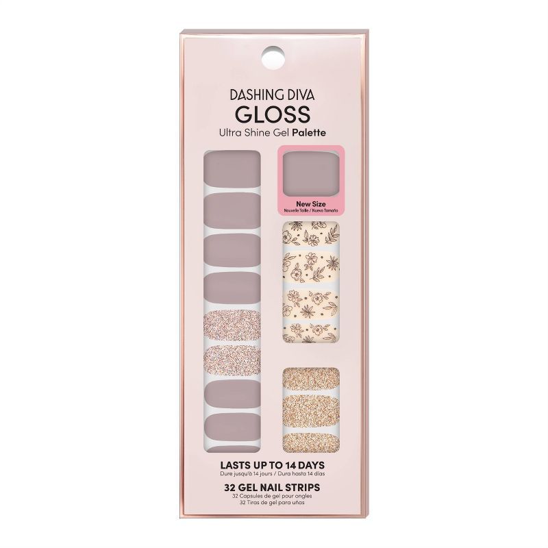 Dashing Diva Gloss Ultra Shine Gel Palette - Lavendar Dreams | Target