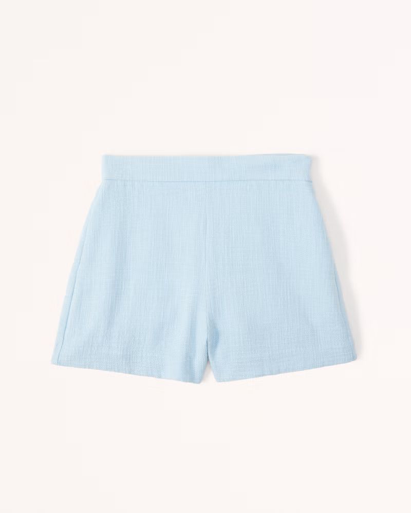 High Rise Tweed Short | Abercrombie & Fitch (US)