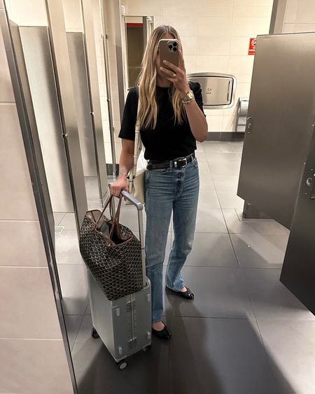 Casual airport outfit, travel style, luggage, Amazon finds 

#LTKfindsunder50 #LTKover40 #LTKtravel