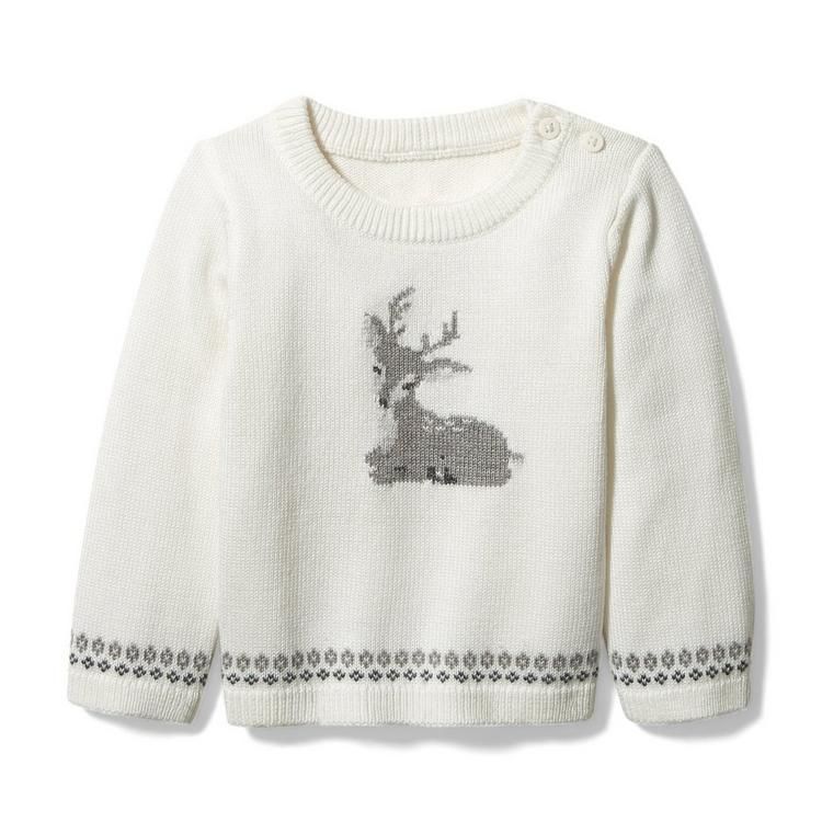 Baby Deer Sweater | Janie and Jack
