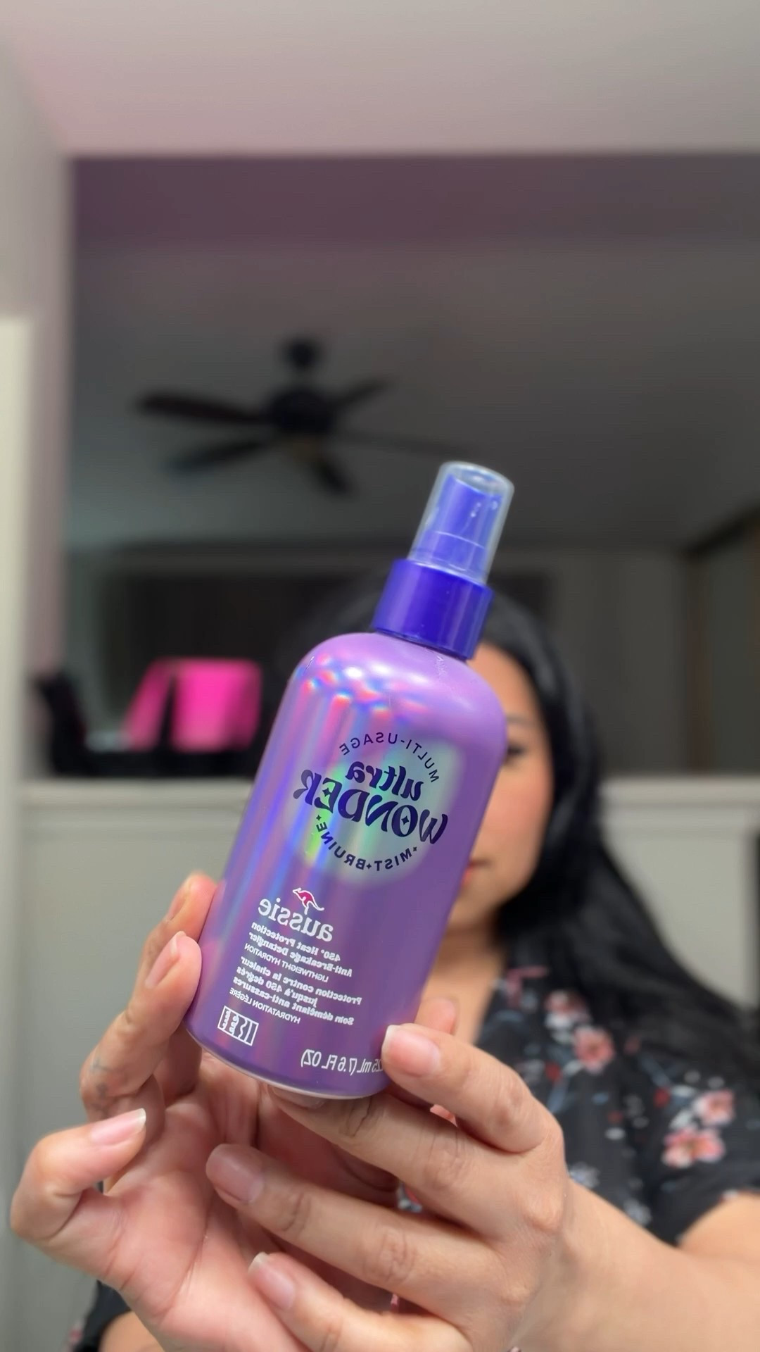 3 in 1 heat protectant 🙌🏽. Detangler, frizz preventor and heat protectant. @aussiehaircare 

#LTKselfcare #LTKgrwm