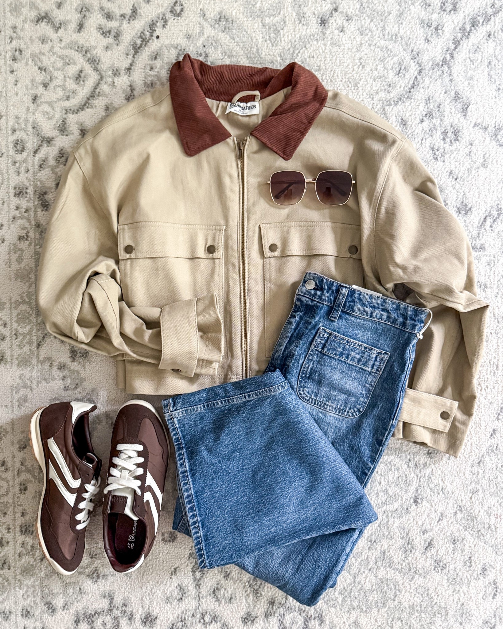 Walmart new arrivals, crop barn jacket, brown sneakers, casual fall outfit, fall festival 

#LTKFindsUnder50 #LTKSeasonal #LTKStyleTip