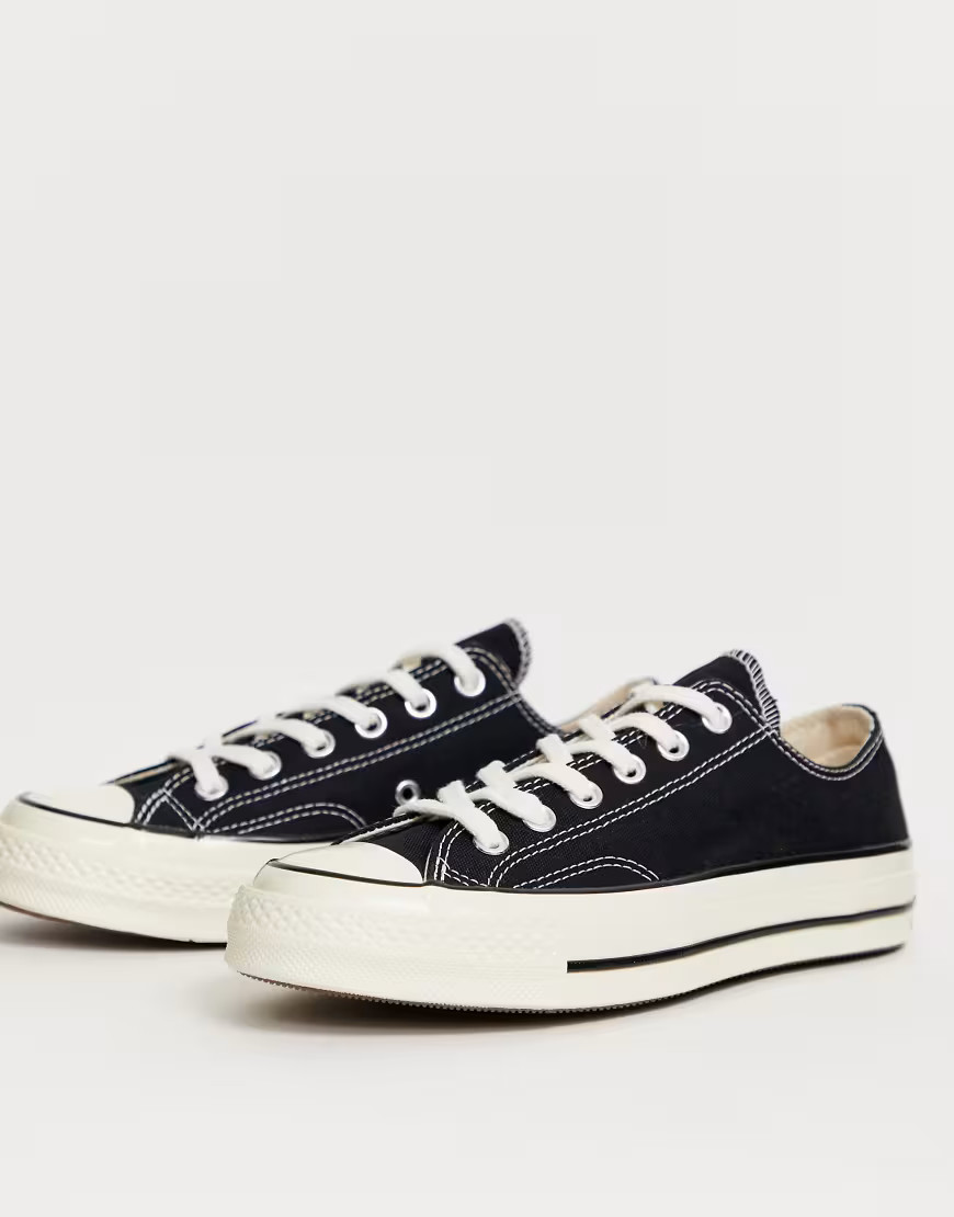 Converse Chuck 70 Ox sneakers in black | ASOS (Global)