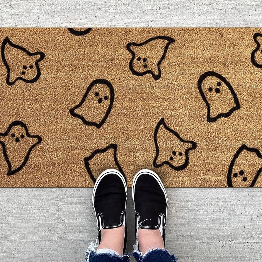 ARTECE Halloween Doormat Decorations,Halloween Entrance Personalized Doormat,Halloween Element Doorm | Amazon (US)