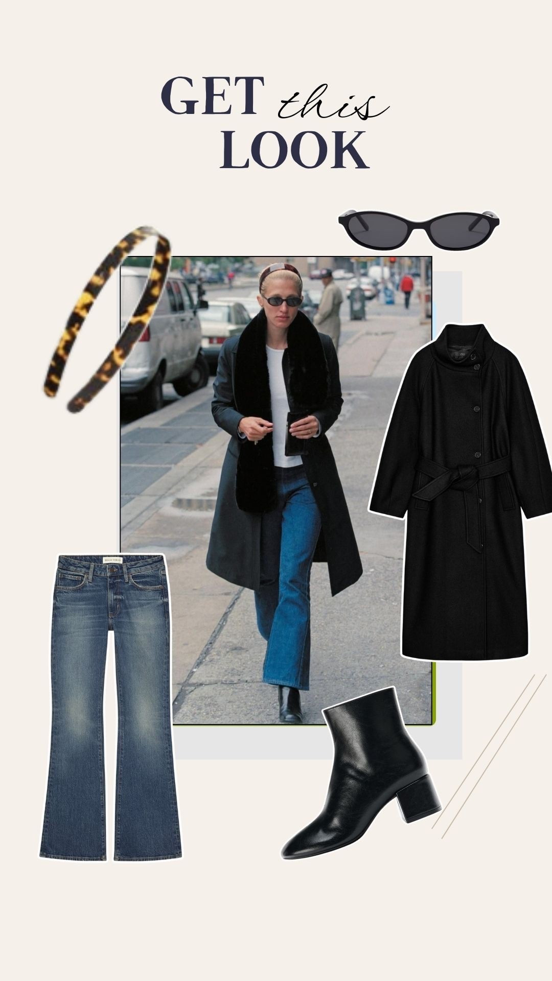 Carolyn Bessette Kennedy inspo 

#LTKjeans #LTKwinter #LTKstyletip