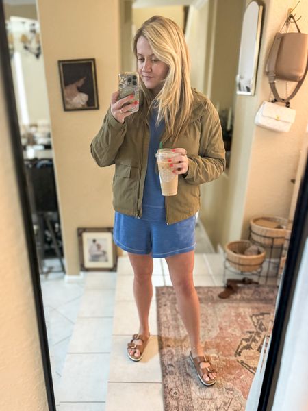 It’s a rainy and chill Saturday here. So wore this comfy lounge set with a light weight rain jacket (just in case) and some Boden sandals.

Spring outfit, loungewear, spring loungewear, beach outfit, beach vacation, vacation outfit, spring break outfitt

#LTKSeasonal #LTKtravel #LTKmidsize