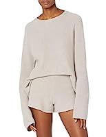 The Drop Women's Faith Pull-On Ribbed Sweater Short | Amazon (US)