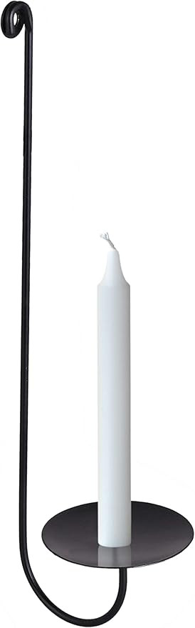 Candle Wall Holder Black - Wall Candle Sconce Holder – Wall Mounted Pillar Candle Sconces Holde... | Amazon (US)