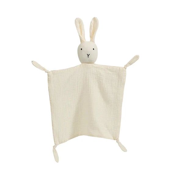 Bunny Lovey / Organic Cotton / Muslin / Baby Shower / Gift / - Etsy | Etsy (US)