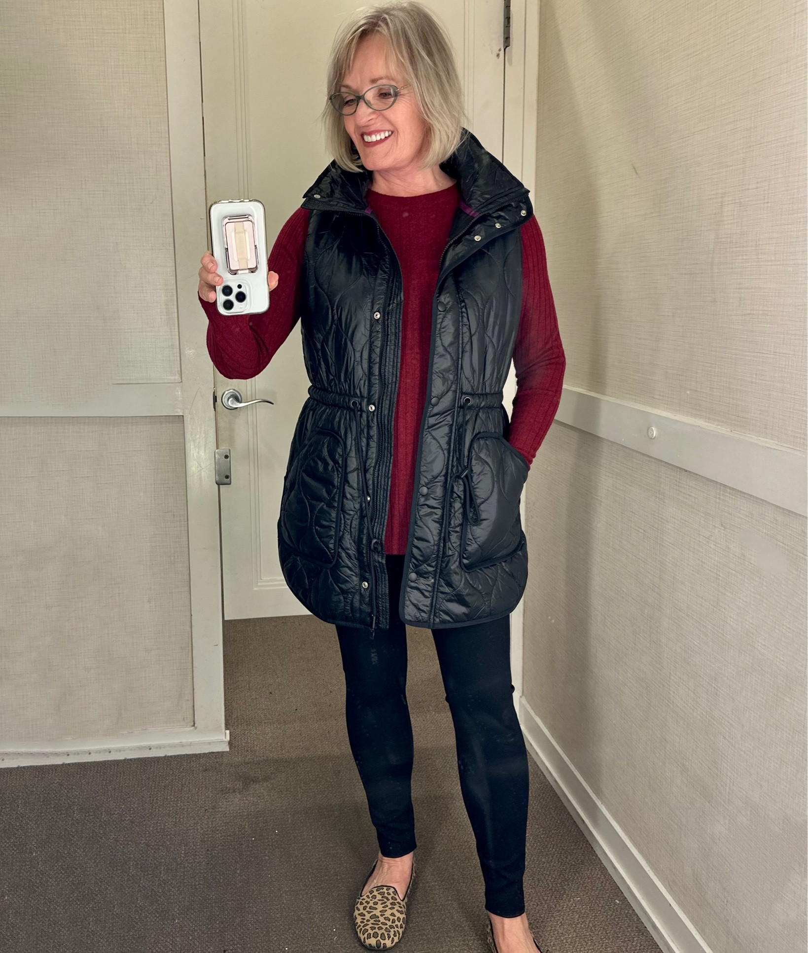 Lou & Grey sporty leggings and long vest. 
Currently 4o% off 

#LTKover40 #LTKsalealert #LTKfitness