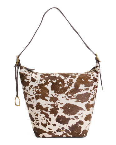 Leather Sienna Large Hobo With Strap For Women | TJ Maxx