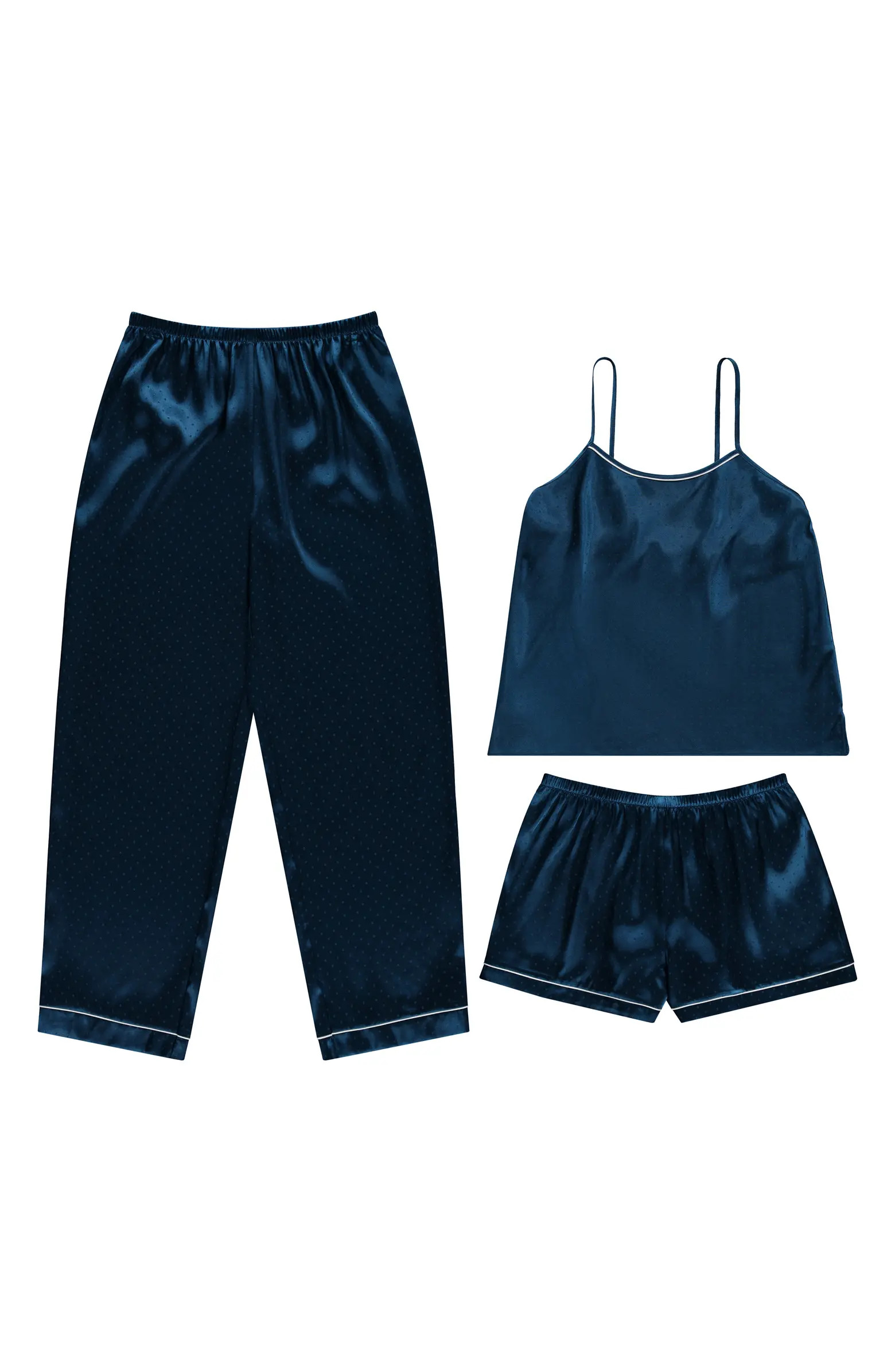 Flora Nikrooz Jamie 3-Piece Travel Pajamas | Nordstrom | Nordstrom