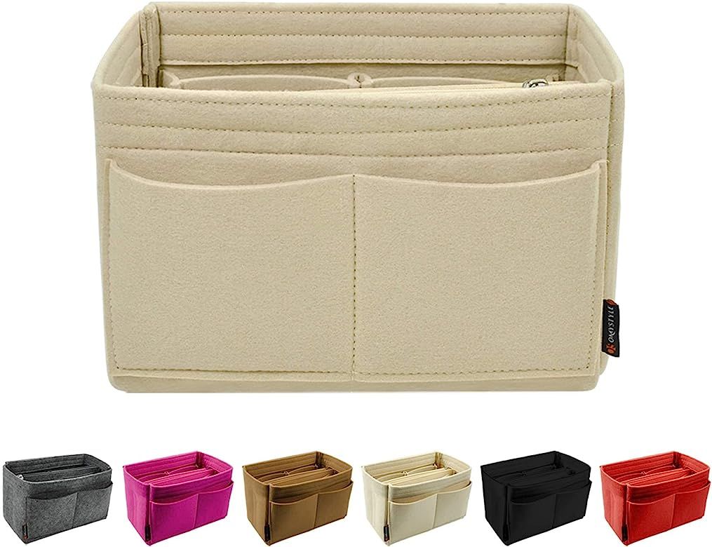 OMYSTYLE Purse Organizer Insert for Handbags, Felt Bag Organizer for Tote & Purse, Tote Bag Organ... | Amazon (US)