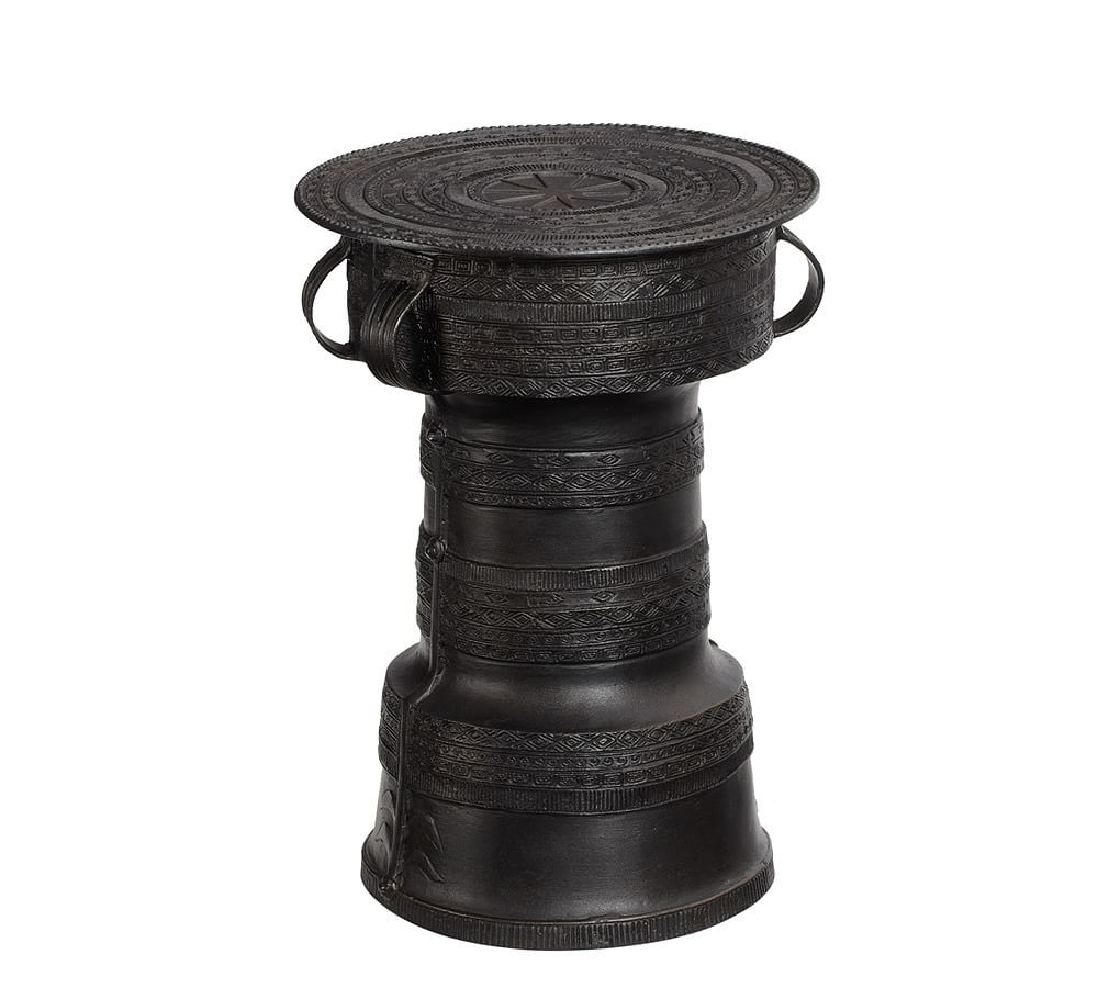 Frog Drum Metal Outdoor Side Tables (12"-25") | Pottery Barn (US)