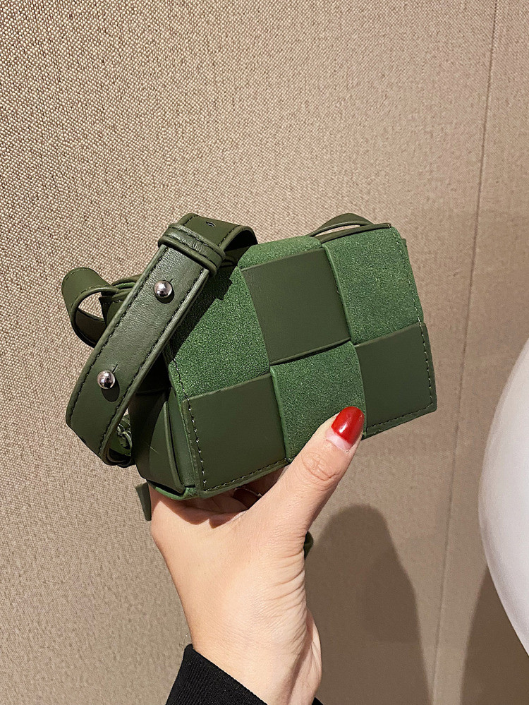 Mini Braided Textured Flap Square Bag | SHEIN