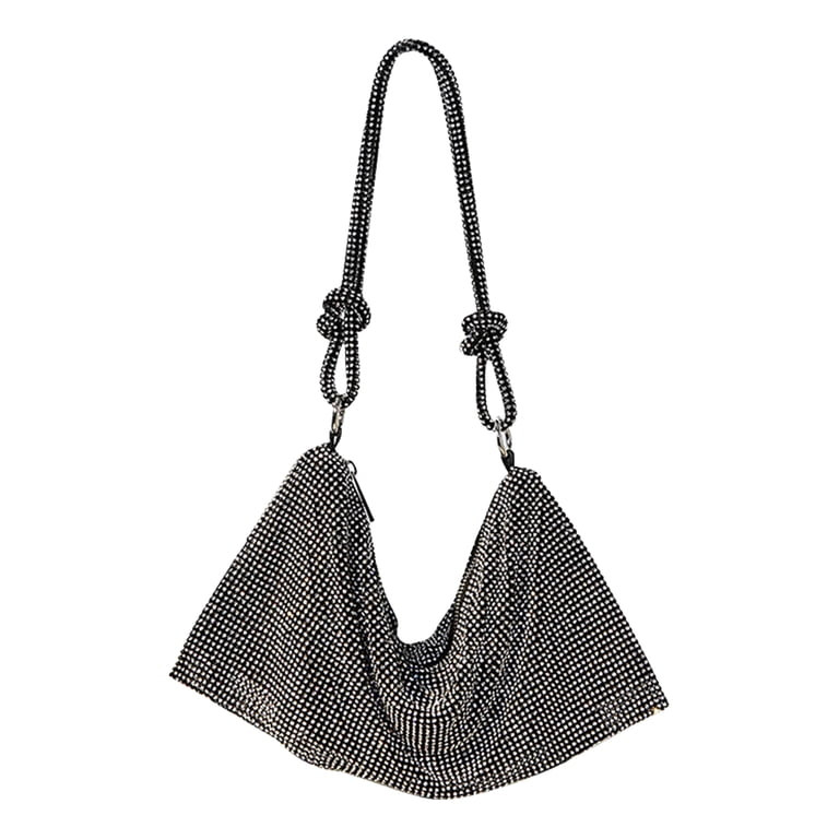 Minchun Bling Bling Rhinestone Purses for Women， Chic Sparkly Evening Handbag，Hobo Bag，for ... | Walmart (US)