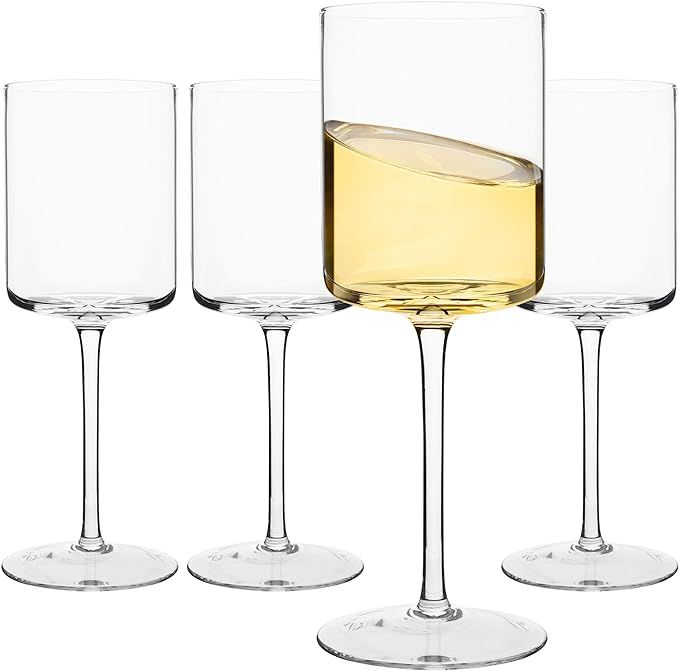 Wine Glasses, Large Red Wine or White Wine Glass Set of 4 - Unique Gift for Women, Men, Wedding, ... | Amazon (US)