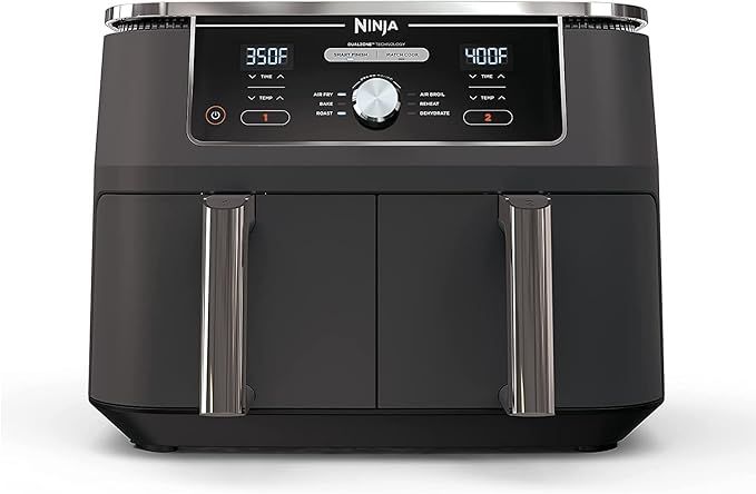 Ninja DZ201 Foodi 8 Quart 6-in-1 DualZone 2-Basket Air Fryer with 2 Independent Frying Baskets, M... | Amazon (US)