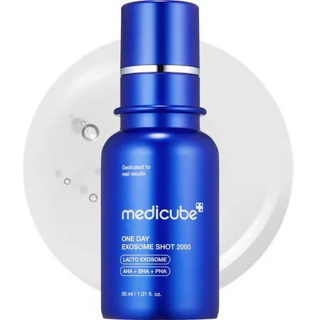 Medicube Zero Exosome Facial Serum | 7500PPM Exosomes + AHA BHA PHA | Dead Skin Cells & Pore Minimizer | Korean Skin Care 1.01 fl oz | Walmart (US)