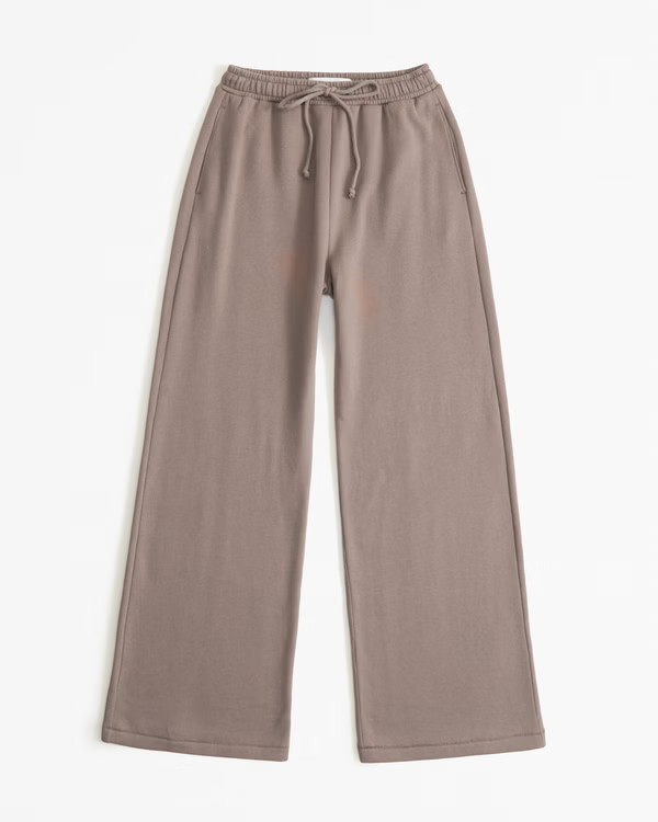 Lounge Wide Leg Sweatpant | Abercrombie & Fitch (US)