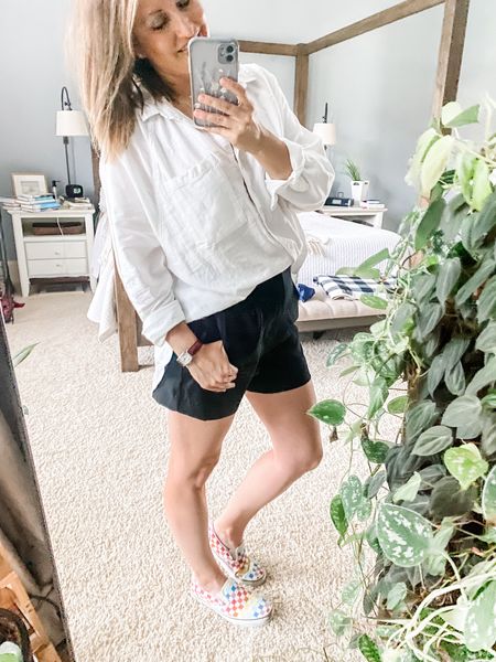 Remember when I said I was obsessed with the linen button downs from Aerie?

I wasn’t  lying.

Snagged it in white becuase I’m a white button down fanatic, and it will be on repeat all summer. The perfect weight and flow and my favorite part is the buttons line up perfectly to have the absolute best open to close ratio of the neck. 

#iykyk

Also digging these shorts from Target. A great balance of polish to comfort, I have them in two colors and love the fit.

Top them off with my rainbow vans and I feel like summer is here!! Happy shopping! 


#LTKSeasonal #LTKFindsUnder50 #LTKOver40