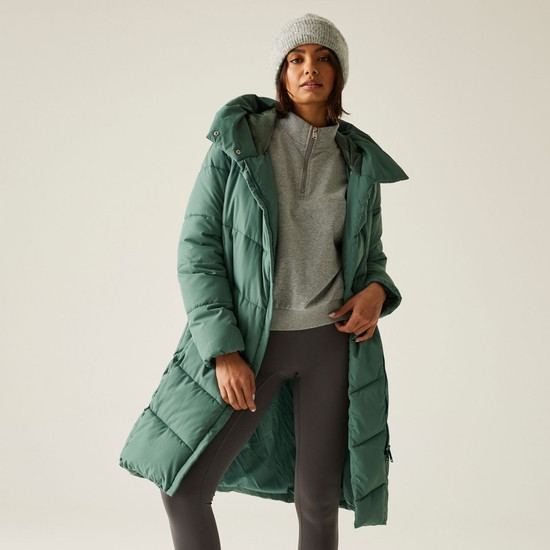 Women's Nurie Quilted Jacket Green | Regatta