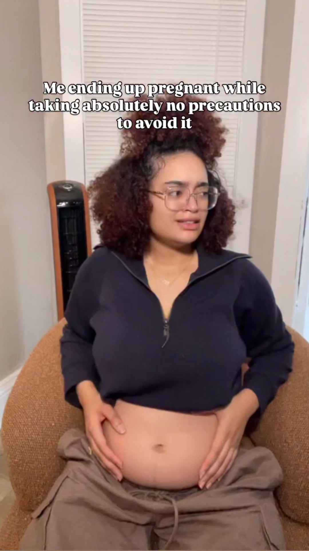 A loosely planned pregnancy, but shocked nonetheless 🤣 I’m loving this half zip from Spanx, so cozy and it’s on sale! Cargos are from Nike and I’ve been living in them bc they fit my growing bump

#marriedlife #firsttimemom #firstpregnancy #pregnantgirlproblems #pregnancyreels #pregnantlife

#LTKSaleAlert #LTKGiftGuide #LTKBump