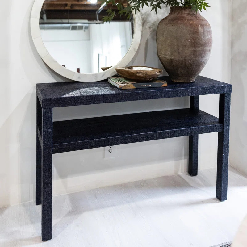 Tailored Raffia Console Table | Wayfair North America