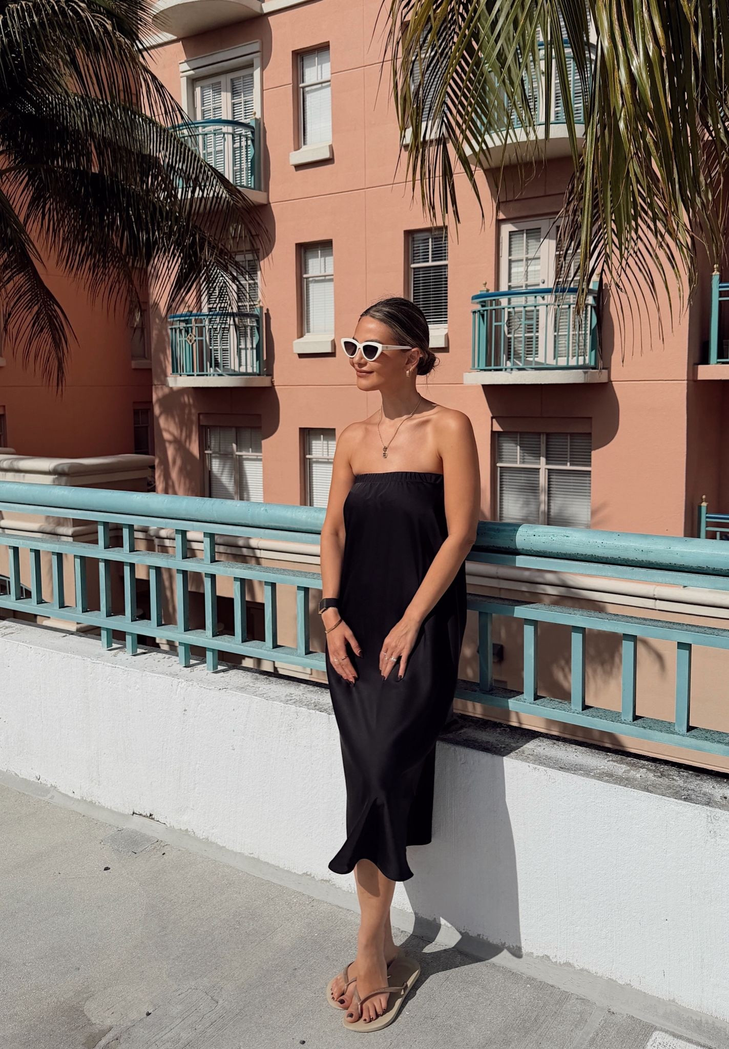 Another holiday look / Styling a satin skirt here as a dress - such a versatile piece to take on holiday!

#LTKstyletip #LTKspring #LTKtravel