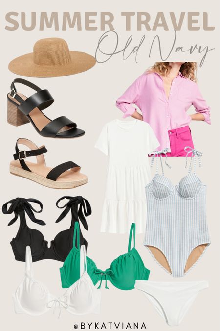 Summer vacation fashion from Old Navy. Affordable summer outfits. All items purchased for my Europe summer vacation

#LTKeurope #LTKtravel #LTKswim